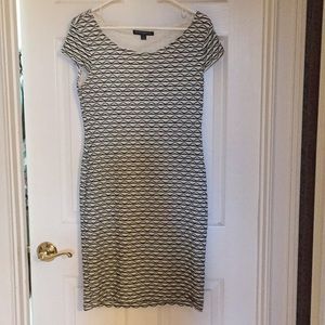 Black and white dress